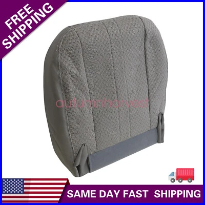 Cubierta de asiento inferior de tela para pasajero Chevy Express GMC Savana 1500 2500 03-14 Foto 1 de 4
