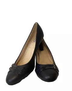 Zapatos de salón Life Stride Mickie para mujer talla 7 M azul marino velocidad flexible espuma viscoelástica - Imagen 1 de 17