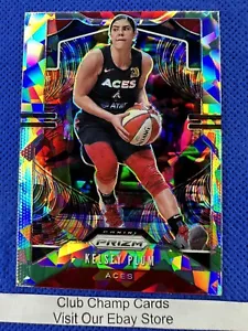 2020 #9 Kelsey Plum Panini Prizm WNBA Pallacanestro Ice Prizm Las Vegas Aces - Foto 1 di 12
