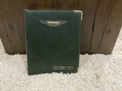 1997 1998 ASTON MARTIN DB7 VANTAGE VOLANTE MANUAL DO PROPRIETÁRIO +SEÇÃO DE SERVIÇO NÃO UTILIZADA:💥 - Imagem 1 de 4