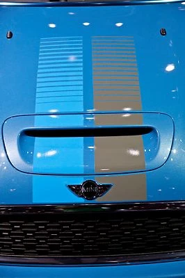 Adesivo Mini Cooper 2 colori strisce sbiadite Clubman Countyman Paceman tutto l'anno - Immagine 1 di 4