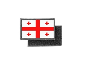 Flag patch printed badge country georgia - Bild 1 von 1