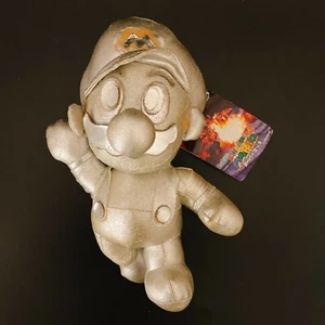 Selten 1996 Super Mario 64 N64 Metall Mario Plüsch Puppe Spielzeug Nintendo Banpresto - Bild 1 von 12