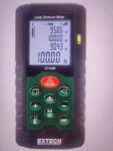 EXTECH DT100M Misuratore di distanza laser, 330 piedi - Foto 1 di 1