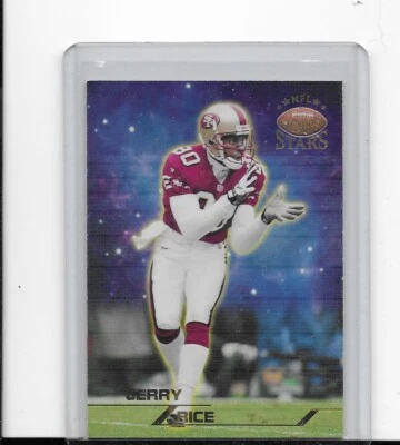 1998 Topps Stars 75 Jerry Rice Gold 1403/1999 HOF RAIDERS 49ers  - Image 1 of 2