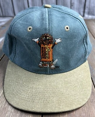 Hersheypark Риз чашка шляпа зеленый желтовато-коричневый Snap назад см. фотографии - Изображение 1 из 4