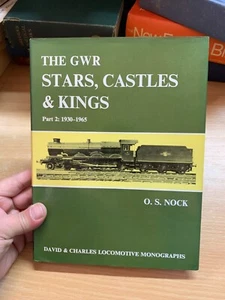 1973 "THE GWR STARS, CASTLES & KINGS" RAILWAYS TRAINS LARGE HARDBACK BOOK (P5) - Picture 1 of 17