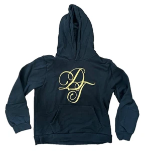 Authentic Denim Tears Metallic Gold Script Embroidered Hoodie Sweatshirt NWOT XL - Picture 1 of 5