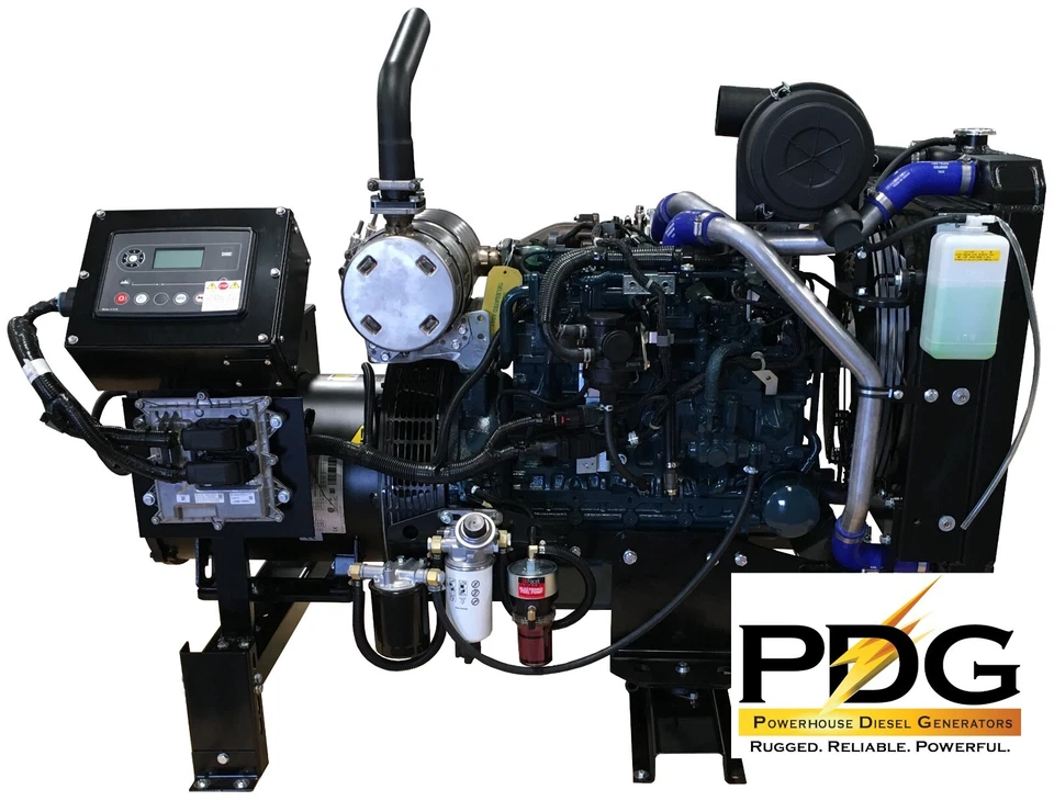 30 KW KUBOTA DIESEL GENERATOR TIER IV FINAL FOR SPRAY FOAM RIGS - Image 1 of 1