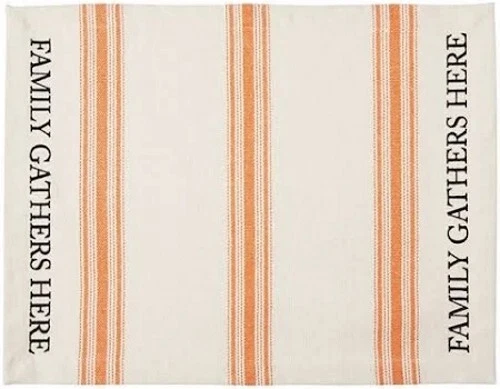 Mudpie - Family Gathers Here Placemat - 4264622F - Image 1 of 1