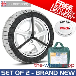 Silknet 70 Car Snow Socks Large - 275/35 R18 / 275 35 19 Tyre - Free Delivery - Picture 1 of 1