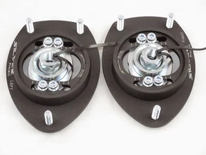 Camber Plates fit Volkswagen Super Beetle 1974-79 black mat - Picture 1 of 3