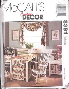 8391 UNCUT McCalls SEWING Pattern Creative Decor Covers Organizers Window Shade - Picture 1 of 2