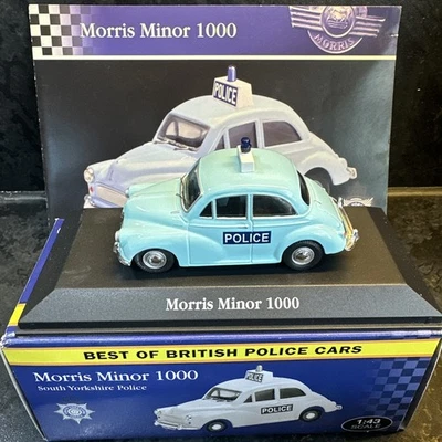 Atlas Best of British 1/43 Morris Minor 1000 South Yorkshire Police.    01 - Image 1 of 4