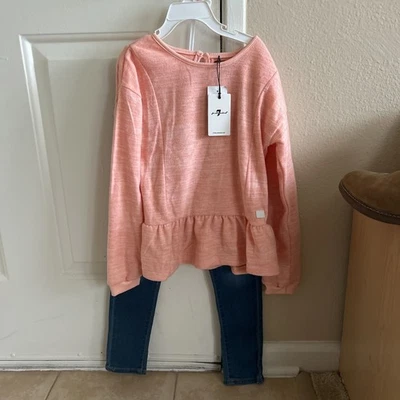 长袖荷叶上衣 — 第 1/2 张图片