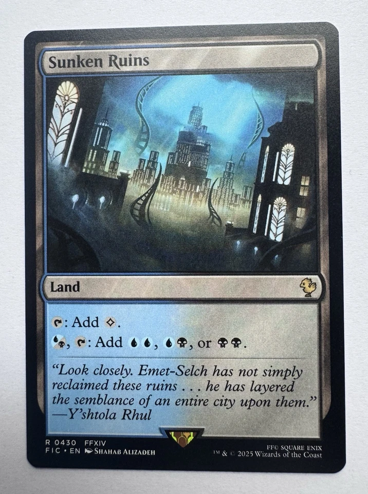 Sunken Ruins #430 (NM) Final Fantasy FIC Magic MTG - Image 1 of 1