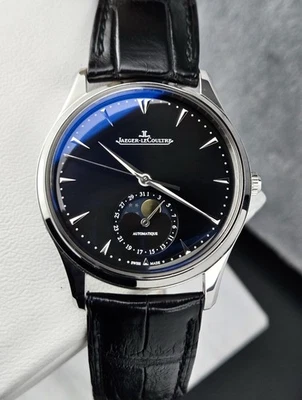 Черные мужские часы Jaeger-LeCoultre Master Ultra Thin Moon 39 мм Q1368470 - Изображение 1 из 4