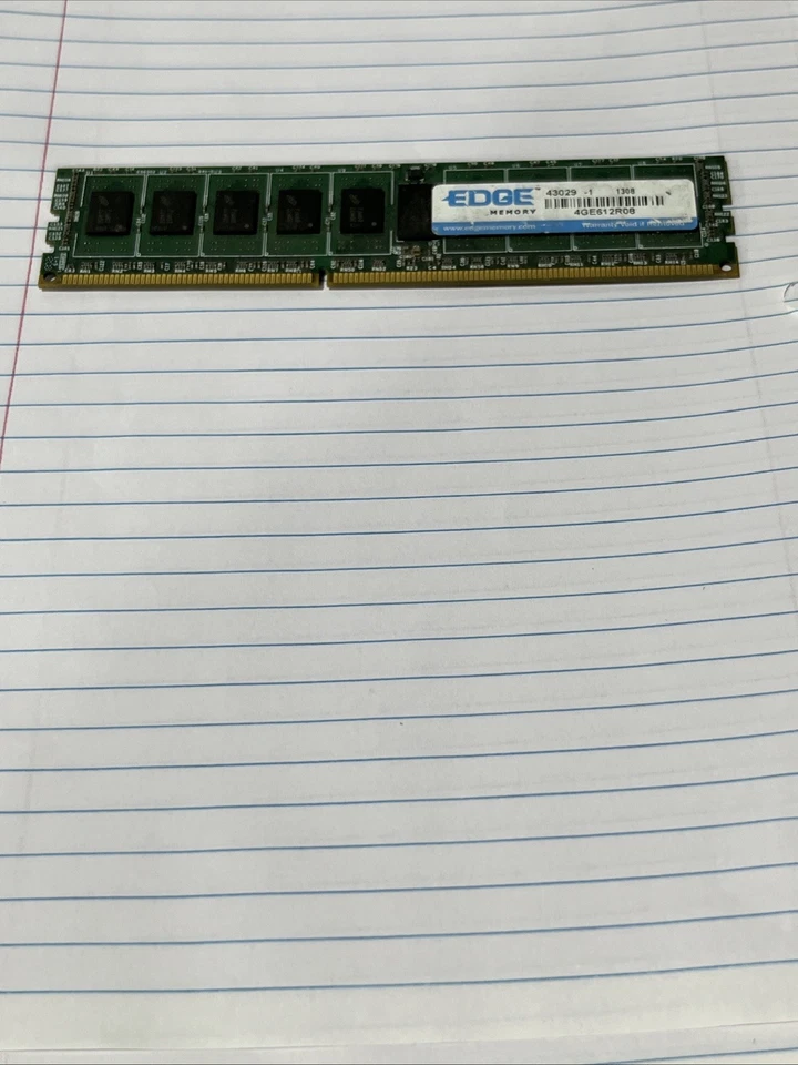 EDGE Memory DDR3 Desktop RAM – 4GB Module - Image 1 of 1