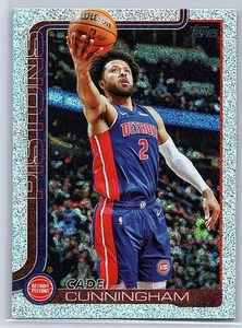 CADE CUNNINGHAM - 2025-26 Topps Flagship #40 - Sandglitter - Detroit Pistons - Picture 1 of 2