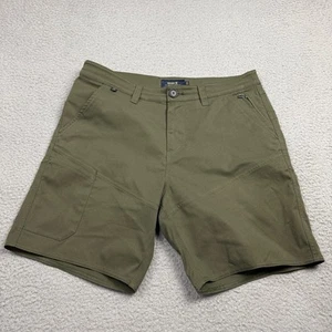Roark Shorts Mens 32 Olive Green Explorer 2.0 Outdoor Utility Travel 7” Inseam - Picture 1 of 10