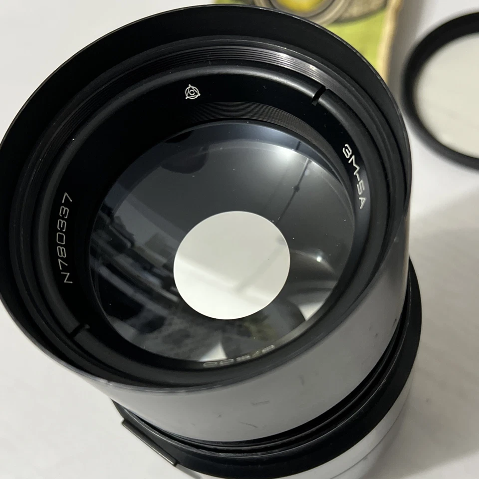 Lens 500mm F8 MC 3M - 5A (MTO - 500) Telephoto Mirror M42 Mount Soviet - Image 1 of 4