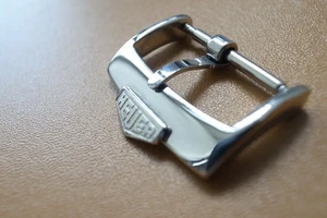 16 mm 18 mm 20 mm poliert Schnalle Stahl für Tag Heuer Ersatz Verwendung - Bild 1 von 6