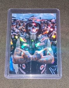 Hells Angels Motorcycle Club Custom Refractor Holographic Trading Card - Bild 1 von 4
