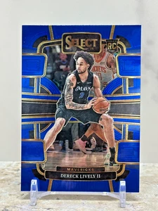 2023-24 Panini Select Dereck Lively II Blue Prizm Rookie RC #76 Mavericks - Picture 1 of 6