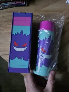 2018 Pokemon Center Japan. Gengar Stainless Bottle. Mega Rare. Brand New W/ box - Picture 1 of 6