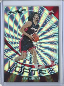 2023-24 Revolution Jaime Jaquez Jr. SP RC #/75!! Vortex Sunburst #13 Miami Heat! - Imagen 1 de 2