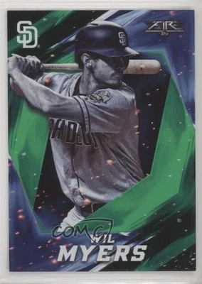 2017 Topps Fire Green /199 Wil Myers #87 - Image 1 of 2