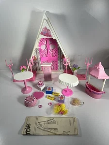 Capilla vintage Barbie 1991 día boda bonito Mattel #7217 LEER 98% completa - Imagen 1 de 10