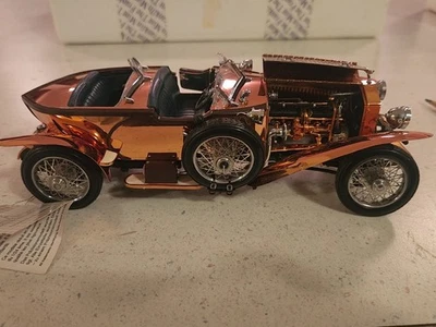 Rolls Royce Silver Ghost 1921 modelo cobre escala 1:24 de Franklin Mint Foto 1 de 4