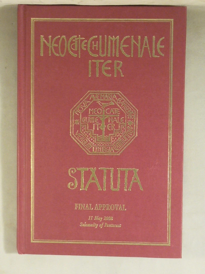 NEOCATECHUMENALE WAY STATUTA (2008) Iter, Statute, Neocatechumenal, Catholic - Image 1 of 1
