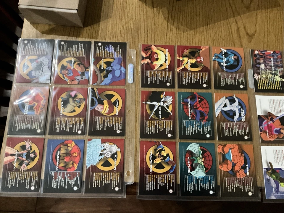 1996 Marvel Motion 3D Lenticular Card Set 30 Cards - Image 1 of 4