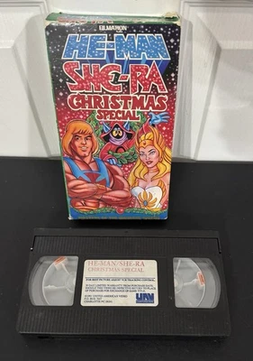 He-Man / She-Ra Christmas Special VHS Tape - Master Of The Universe MOTU - 1989 - Image 1 of 4