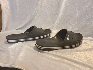 Crocs Crocband II Pantoletten Sandalen lockere Passform #204108 Herren Größe 11 W 9 - Bild 1 von 13