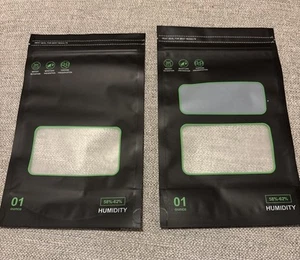 Bolsas de almacenamiento y curado con bloqueo y sellado de 20 piezas sellables térmicamente - Imagen 1 de 4