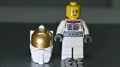 LEGO City Utility Shuttle Astronaut Minifigure - Image 1 of 4