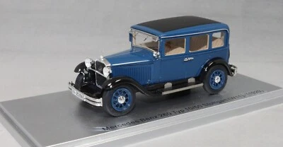 Kess Mercedes-Benz 260 Type 10/50 Stuttgart in Blue & Black 1929 KE43037030 1/43 - Image 1 of 3