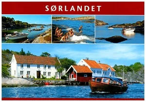 Südnorwegen Multiview Postkarte - Bild 1 von 2