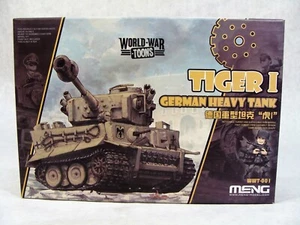 MENG ROQOVAN GAME WORLD WAR TOONS GERMAN TANK TIGER 1 MODEL KIT NEW! - Picture 1 of 1