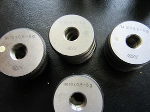 Gewinde Lehrring M 10 x 0,5 - 6g Feingewinde Gewindelehrring LMW #MA79-14# - Bild 1 von 3