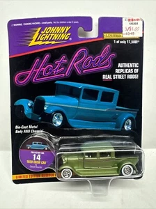 Johnny Lightning Hot Rods 1929 Ford Crew Cab 1:64 Diecast Limited Edition Green - Picture 1 of 4