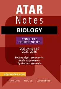 ATAR Notes VCE Biology Units 1&2 Complete Course Notes - Picture 1 of 11