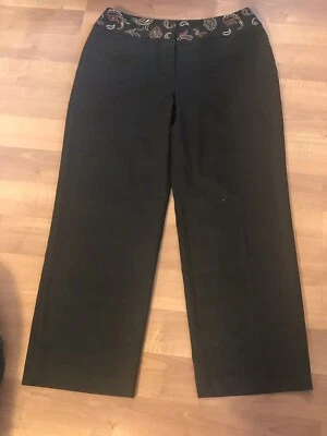 Norton Mcnaughton Size 14 Brown Women Dress Pants Stretch - Image 1 of 2