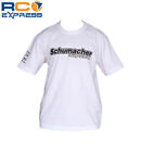 Koszulka mono Schumacher Racing biała - L schG1001L