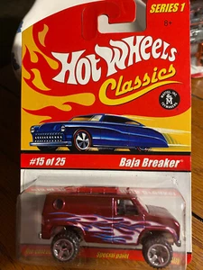 Hot Wheels Series One CLASSICS BAJA BREAKER PINK Brand New Super Rare 1:64 - Picture 1 of 3