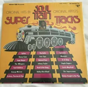 NEW SOUL TRAIN SUPER TRACKS VINYL LP ALBUM 1974 ADAM VIII RECORDS VARIOUS ARTIST - Picture 1 of 4