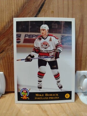 1994 Classic Hockey #46. MIKE BOBACK. PORTLAND PIRATES .  H1 - Image 1 of 2
